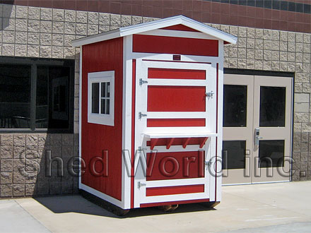 4x4 Shed