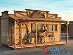 1 Rustic Saloon Shed