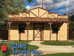 21 Rustic Western Saloon Shed