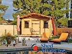 31 Rustic Pool Shed